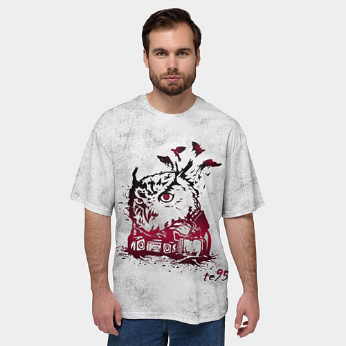 Мужская футболка оверсайз Three Days Grace / 3D-принт – фото 3