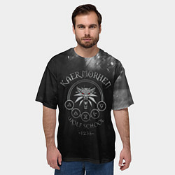 Футболка оверсайз мужская ВЕДЬМАК, цвет: 3D-принт — фото 2