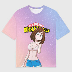 Футболка оверсайз мужская MY HERO ACADEMIA, цвет: 3D-принт