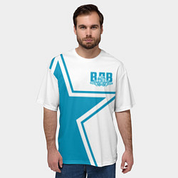 Футболка оверсайз мужская ВДВ, цвет: 3D-принт — фото 2