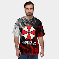 Футболка оверсайз мужская UMBRELLA CORP, цвет: 3D-принт — фото 2