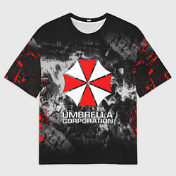 Футболка оверсайз мужская UMBRELLA CORP, цвет: 3D-принт