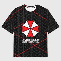 Футболка оверсайз мужская UMBRELLA CORP, цвет: 3D-принт