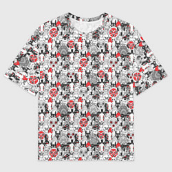 Футболка оверсайз мужская Studio Ghibli, цвет: 3D-принт