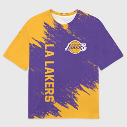 Мужская футболка оверсайз LA LAKERS