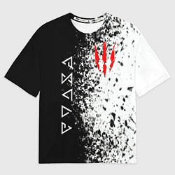 Футболка оверсайз мужская THE WITCHER, цвет: 3D-принт