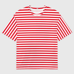 Мужская футболка оверсайз Тельняшка Внутренних Войск