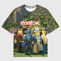 Футболка оверсайз мужская ROBLOX, цвет: 3D-принт