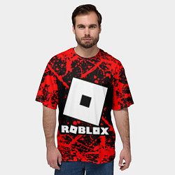 Футболка оверсайз мужская Roblox, цвет: 3D-принт — фото 2