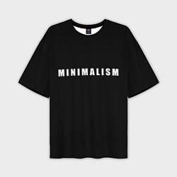Мужская футболка оверсайз Minimalism
