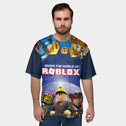 Футболка оверсайз мужская ROBLOX, цвет: 3D-принт — фото 2
