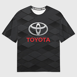Футболка оверсайз мужская TOYOTA, цвет: 3D-принт