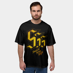 Футболка оверсайз мужская SSS Rank, цвет: 3D-принт — фото 2