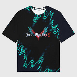 Футболка оверсайз мужская DEVIL MAY CRY, цвет: 3D-принт