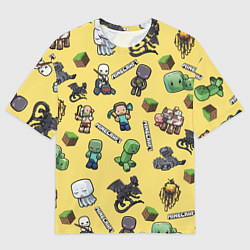 Мужская футболка оверсайз MINECRAFT