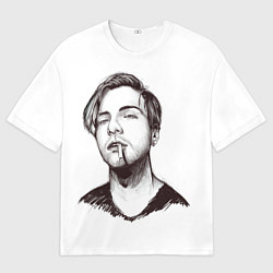 Футболка оверсайз мужская Pyrokinesis, цвет: 3D-принт