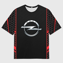 Футболка оверсайз мужская Opel, цвет: 3D-принт