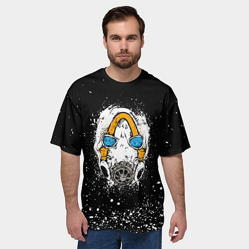 Мужская футболка оверсайз BORDERLANDS 3 / 3D-принт – фото 3