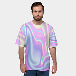 Футболка оверсайз мужская Vaporwave, цвет: 3D-принт — фото 2