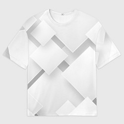 Мужская футболка оверсайз Геометрическая Абстракция