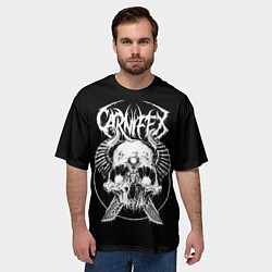 Футболка оверсайз мужская Carnifex, цвет: 3D-принт — фото 2