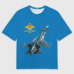 Футболка оверсайз мужская ВВС, цвет: 3D-принт