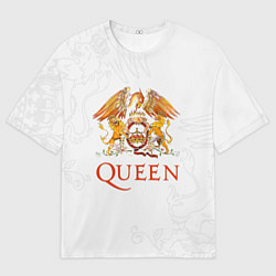 Футболка оверсайз мужская Queen, цвет: 3D-принт