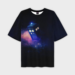 Мужская футболка оверсайз TARDIS