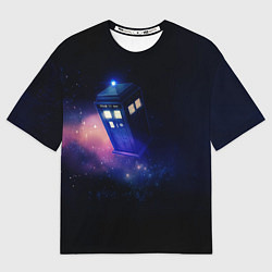 Мужская футболка оверсайз TARDIS