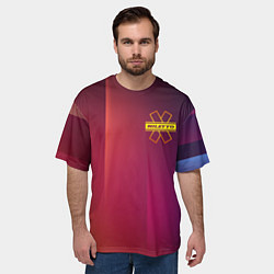 Футболка оверсайз мужская NILETTO, цвет: 3D-принт — фото 2