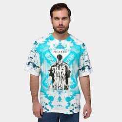 Футболка оверсайз мужская NILETTO, цвет: 3D-принт — фото 2