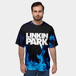Футболка оверсайз мужская LINKIN PARK, цвет: 3D-принт — фото 2