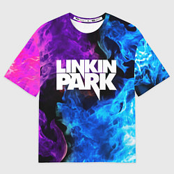 Футболка оверсайз мужская LINKIN PARK, цвет: 3D-принт