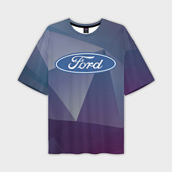 Футболка оверсайз мужская Ford, цвет: 3D-принт
