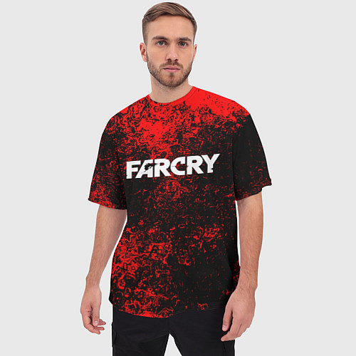 Мужская футболка оверсайз FARCRY / 3D-принт – фото 3