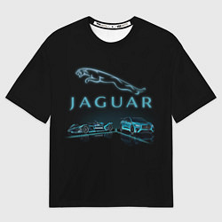 Футболка оверсайз мужская Jaguar, цвет: 3D-принт