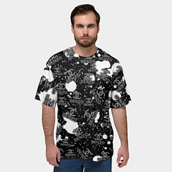 Футболка оверсайз мужская Benzo Gang - Big Baby Tape, цвет: 3D-принт — фото 2