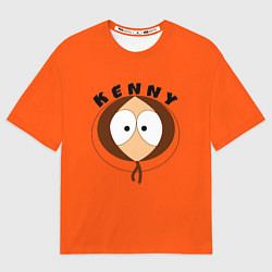 Футболка оверсайз мужская KENNY, цвет: 3D-принт