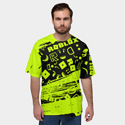 Футболка оверсайз мужская Roblox, цвет: 3D-принт — фото 2