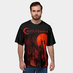 Футболка оверсайз мужская Кастлвания, цвет: 3D-принт — фото 2
