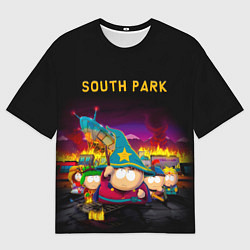 Футболка оверсайз мужская Южный Парк, цвет: 3D-принт