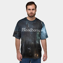 Футболка оверсайз мужская Bloodborne, цвет: 3D-принт — фото 2