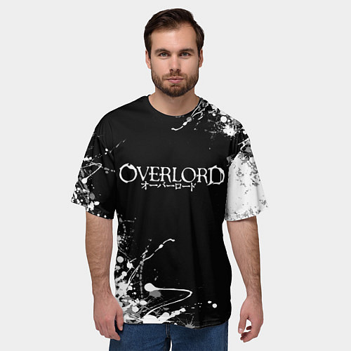 Мужская футболка оверсайз Overlord / 3D-принт – фото 3