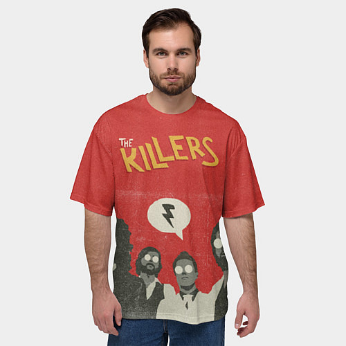 Мужская футболка оверсайз The Killers / 3D-принт – фото 3