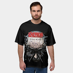 Футболка оверсайз мужская Kreator 3, цвет: 3D-принт — фото 2