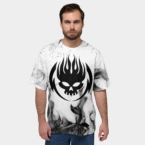 Мужская футболка оверсайз THE OFFSPRING / 3D-принт – фото 3