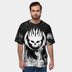 Футболка оверсайз мужская THE OFFSPRING, цвет: 3D-принт — фото 2