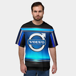 Футболка оверсайз мужская VOLVO, цвет: 3D-принт — фото 2