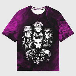 Мужская футболка оверсайз JOJOS BIZARRE ADVENTURE
