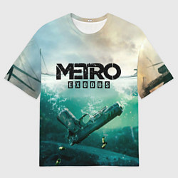 Футболка оверсайз мужская METRO EXODUS, цвет: 3D-принт